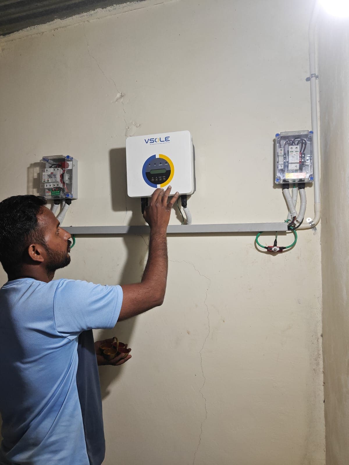 Lalasaheb Khalate Installation