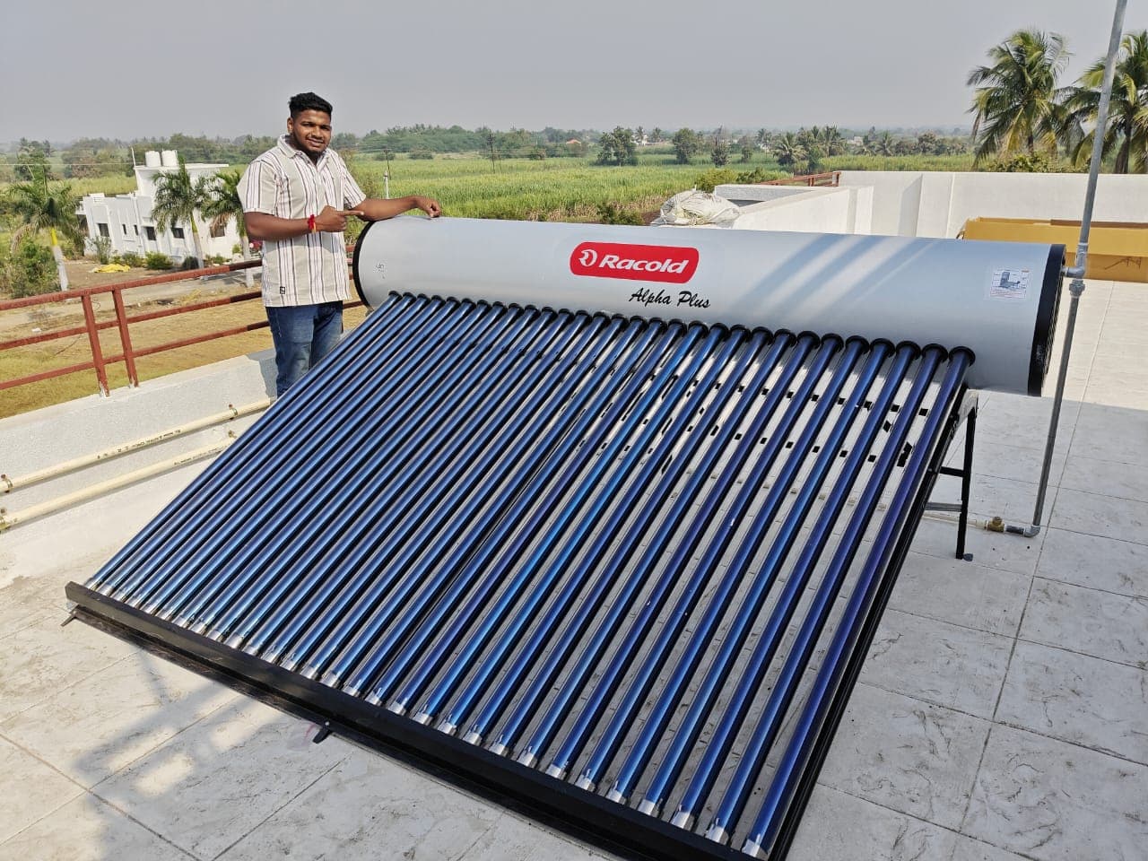 Today_s installation Vilas adlinge 300 lpd