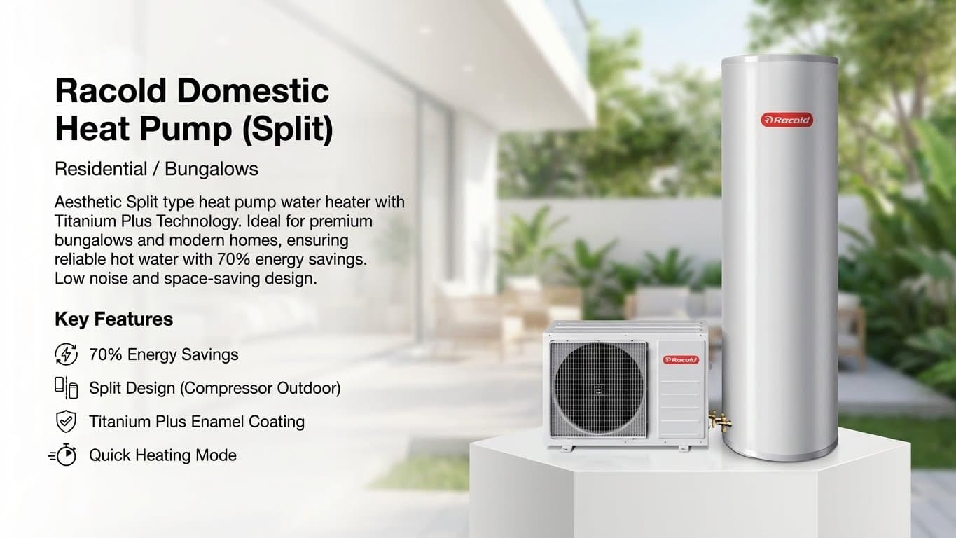 Racold Domestic Heat Pump (Split)